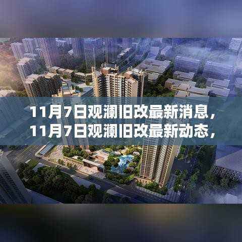 观澜旧改最新动态,城市焕新,生活升级在行动