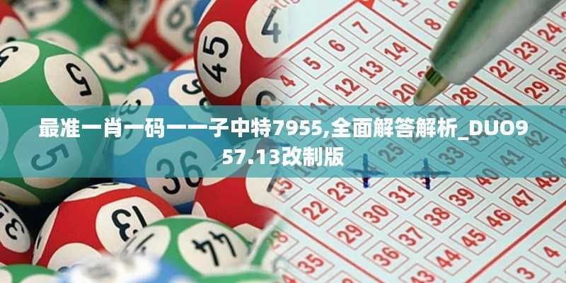 最准一肖一码一一子中特7955,全面解答解析_DUO957.13改制版