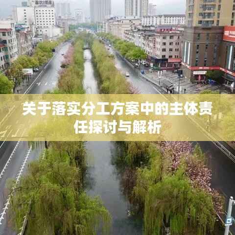 关于落实分工方案中的主体责任探讨与解析