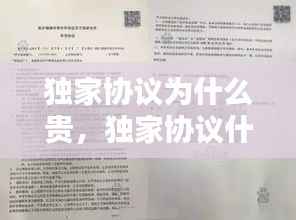 独家协议为什么贵,独家协议什么意思