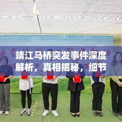 靖江马桥突发事件深度解析,真相揭秘,细节全掌握
