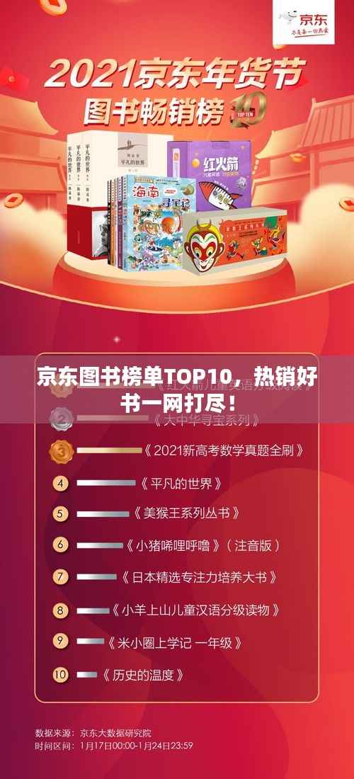 京东图书榜单TOP10,热销好书一网打尽!